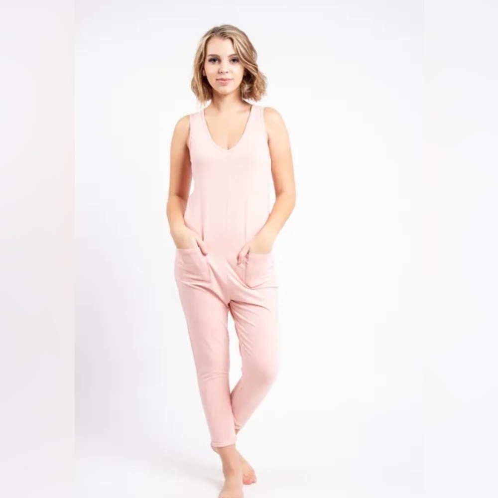 Smash and Tess Saturday romper in pretty pink